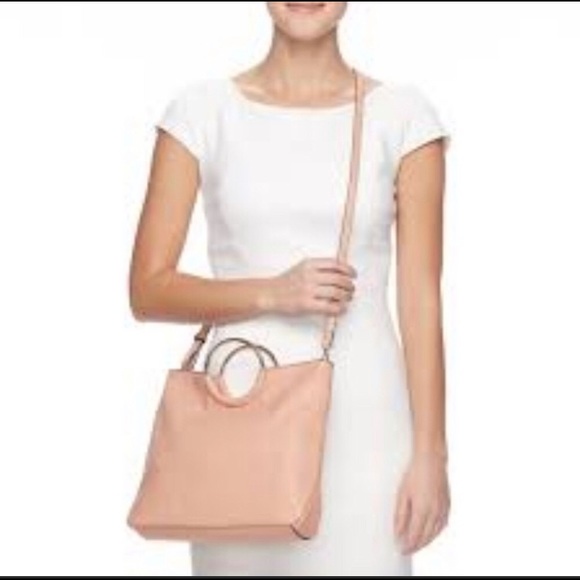LC Lauren Conrad Handbags - Lauren Conrad blush  and rose gold purse